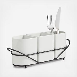 The Cellar - 3-Section Utensil Holder