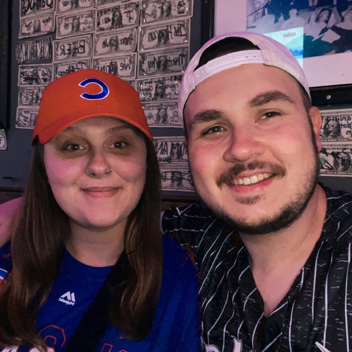 First Cubs vs Sox game at Wrigley Field! Of course the Cubs won 😉