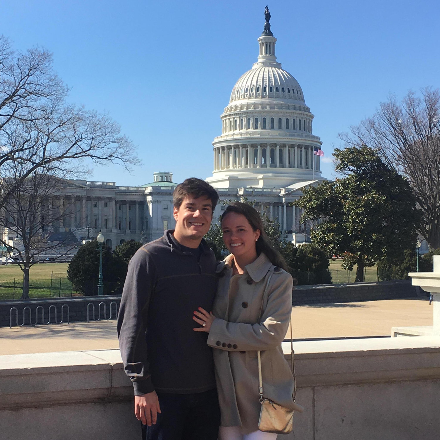 Maddy's first trip to Washington, DC!