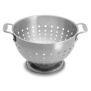 All-Clad Stainless-Steel Colander, 5-Qt.