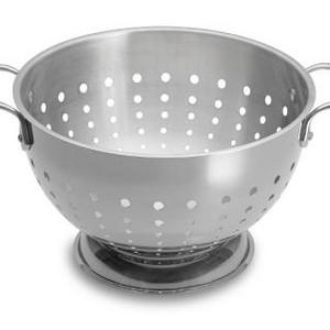 All-Clad Stainless-Steel Colander, 5-Qt.