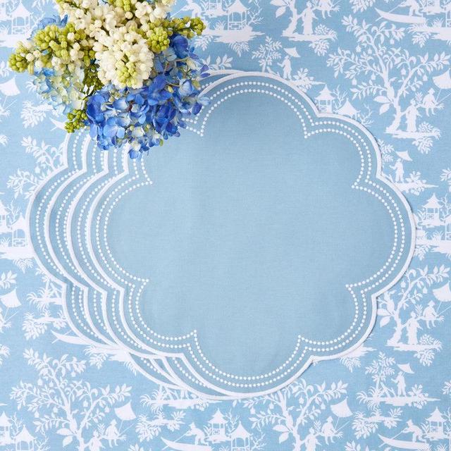 Elinor Blue Placemats (Set of 4)