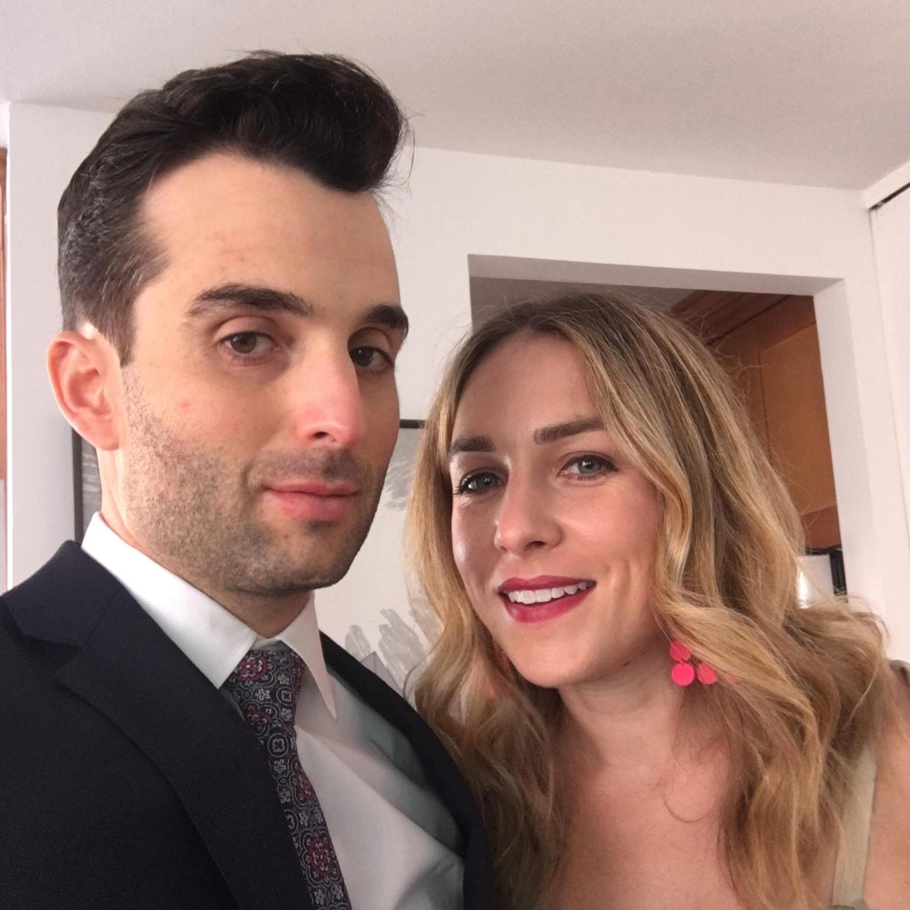 Getting ready for The Met Gala (May 2017)