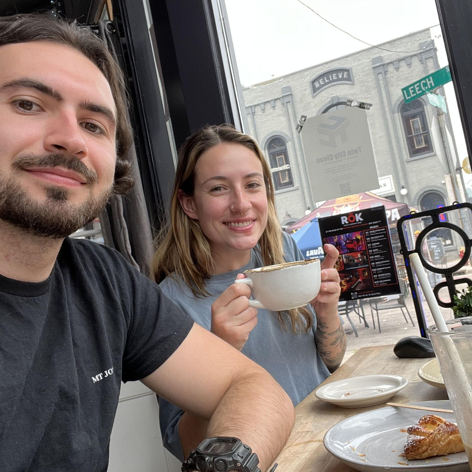 We love going to different local coffee shops throughout the week