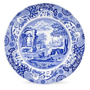 Spode Blue Italian Set of 4 Dinner Plates