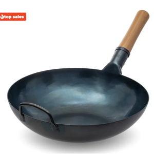 YOSUKATA Blue Carbon Steel Wok