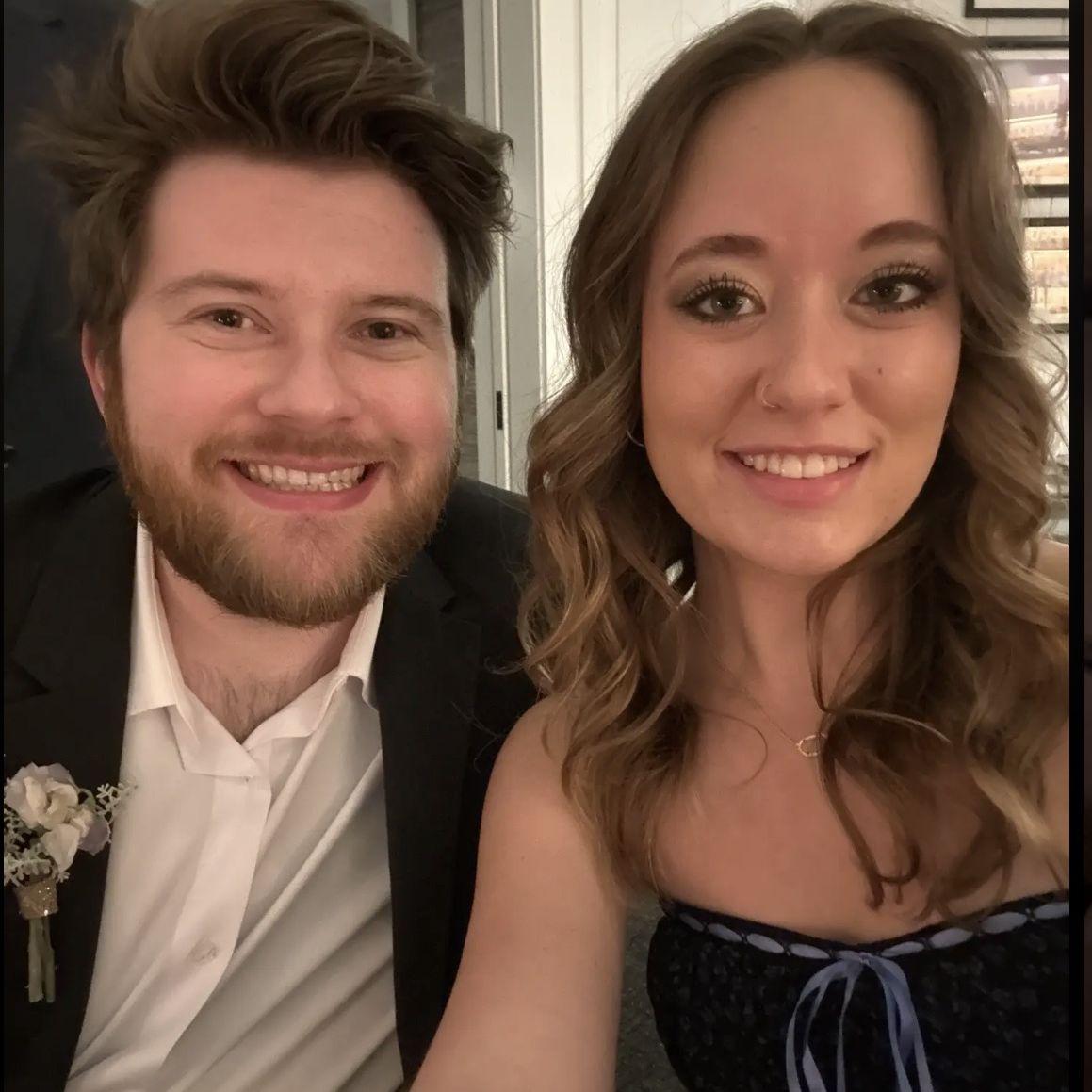 At a wedding