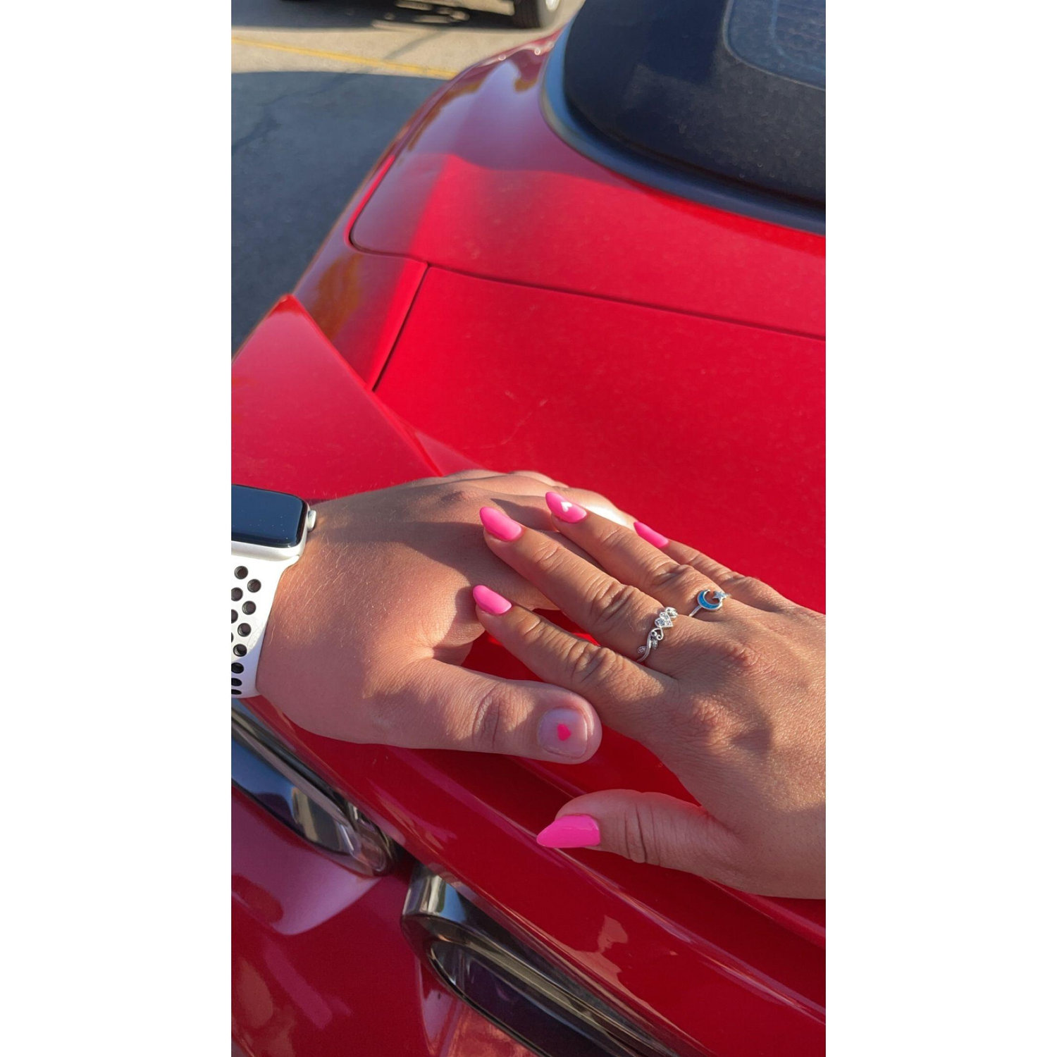 Getting out nails done together <3