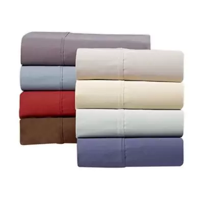 Wamsutta® PimaCott® Solid 625-Thread-Count King Sheet Set in Charcoal