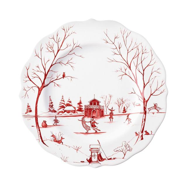 Juliska Country Estate Winter Frolic "The Claus Christmas Day" Dessert/Salad Plate