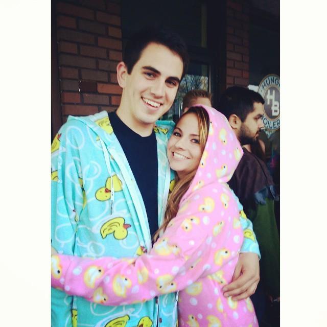 Hey rubber ducky, you're the one. Breakfast club @ Purdue University, 2015