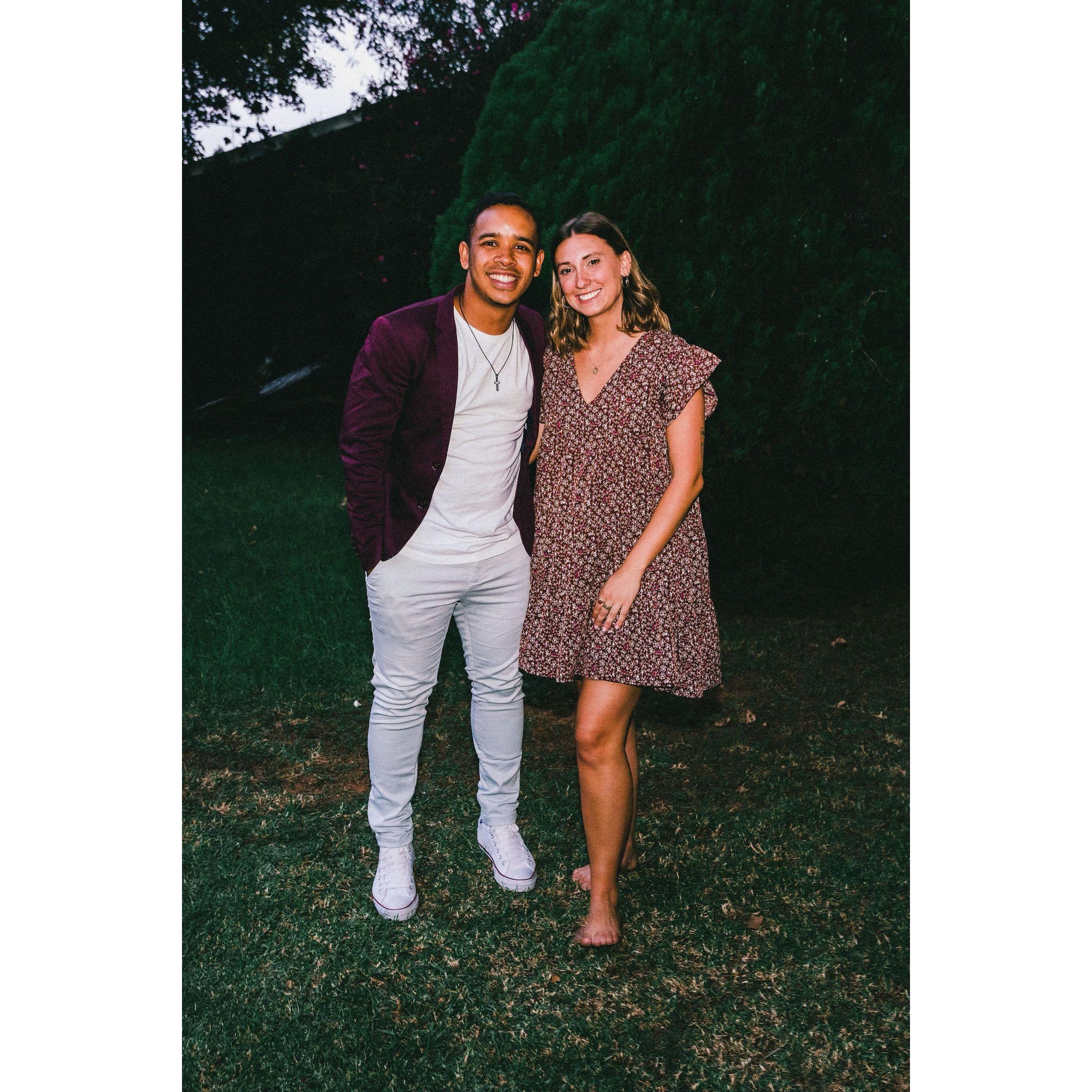 The night Gabe professed his feelings to me... I knew this night we were going to get married.