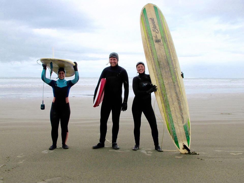 Surfing at Tsoo-yees, Washington 2019