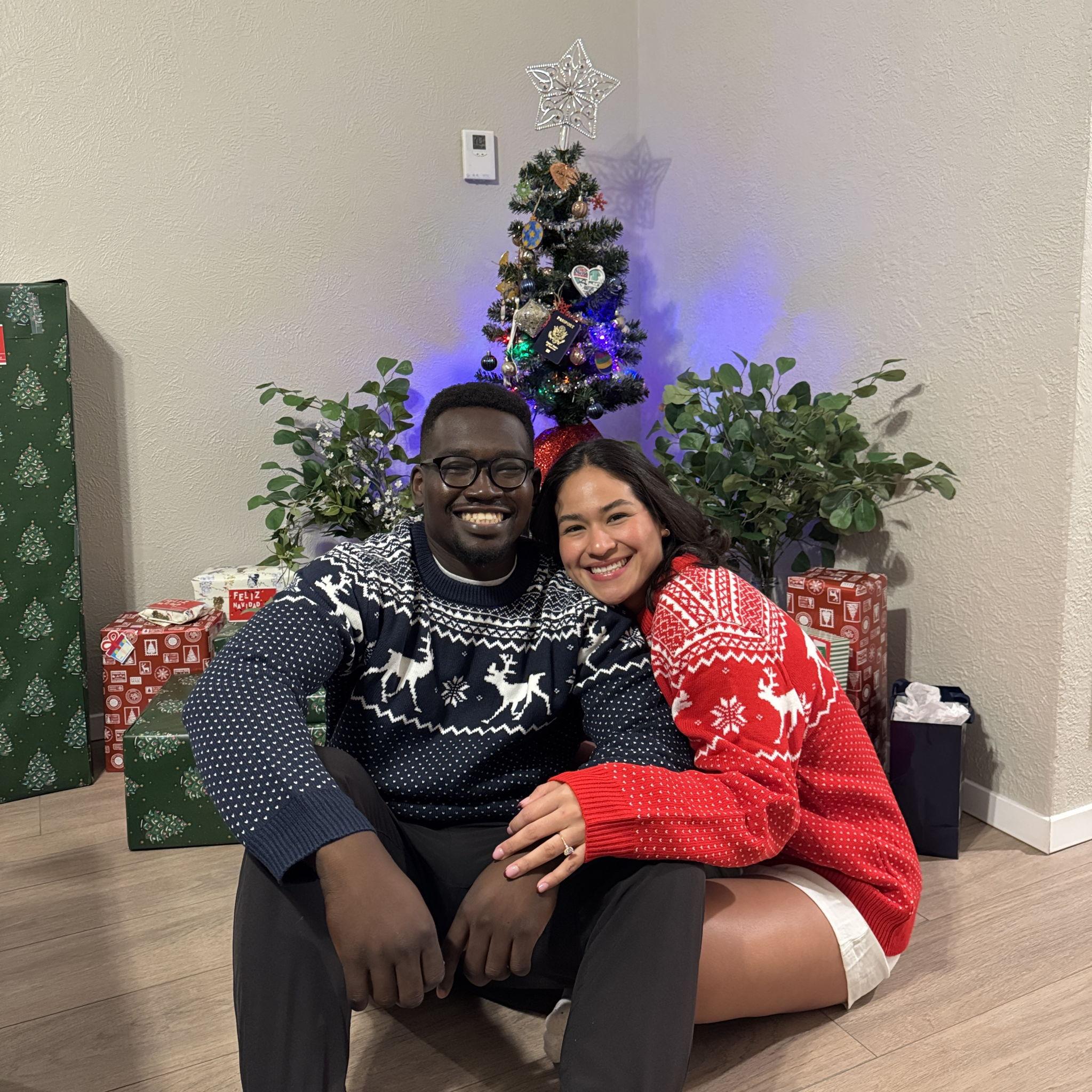 Our first Christmas together!!!!!