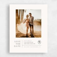 Beige Wedding Save the Date - Grandiflora Photo