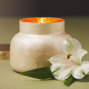 Capri Blue Volcano Capiz Jar Candle​