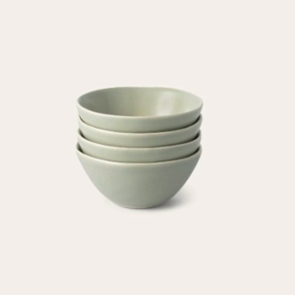 Little Bowls, beachgrass green