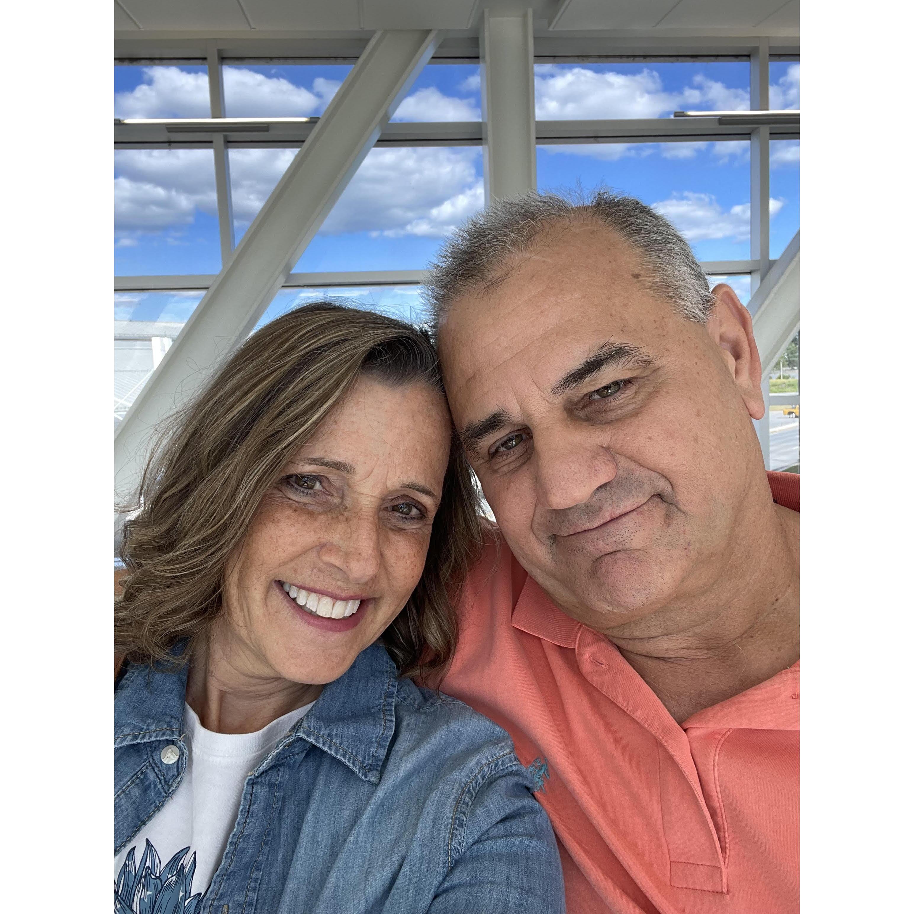 We always took a picture at the end of each visit before saying goodbye.