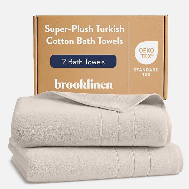 Brooklinen Super-Plush Bath Towels (Driftwood)