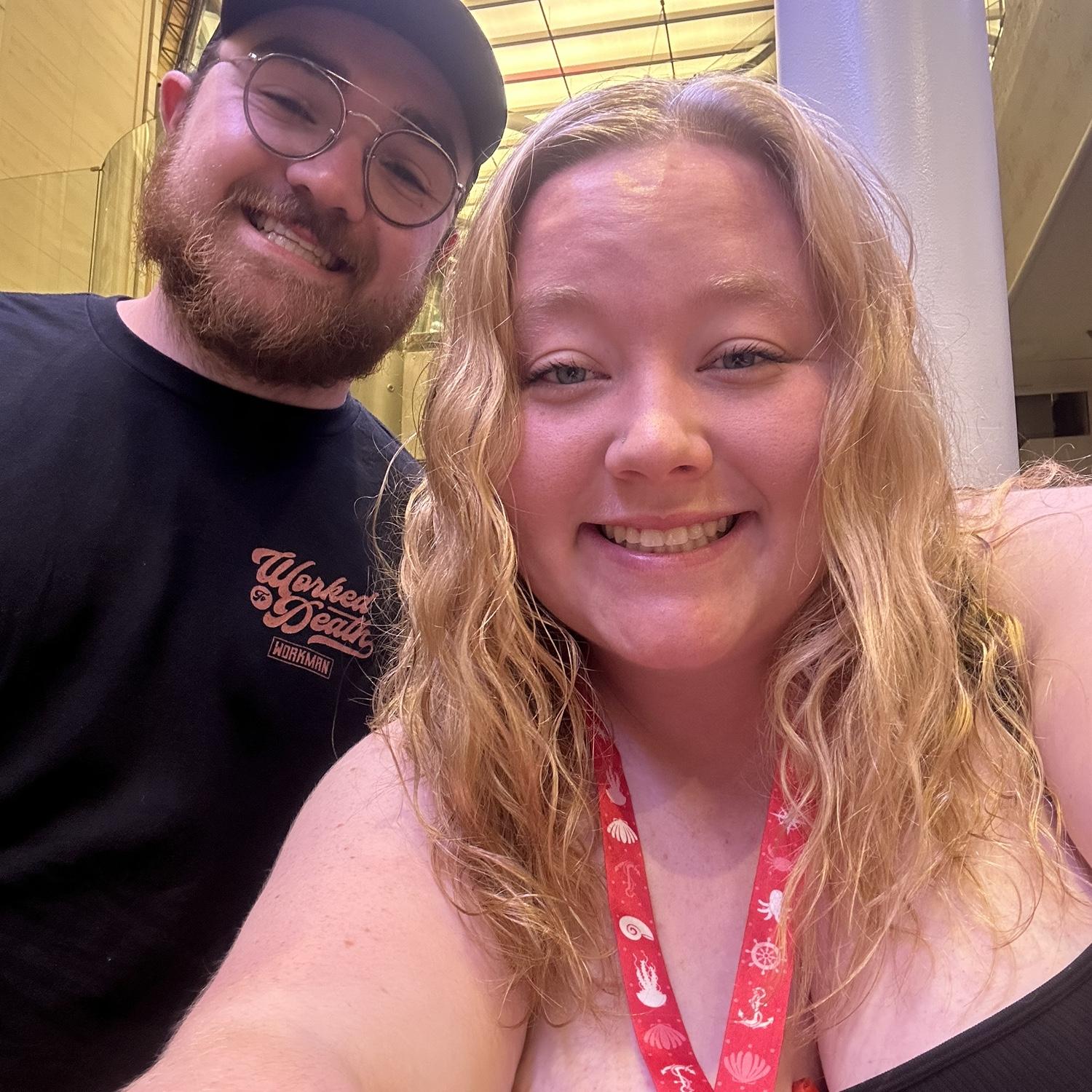 On our second family vacation, our cruise!