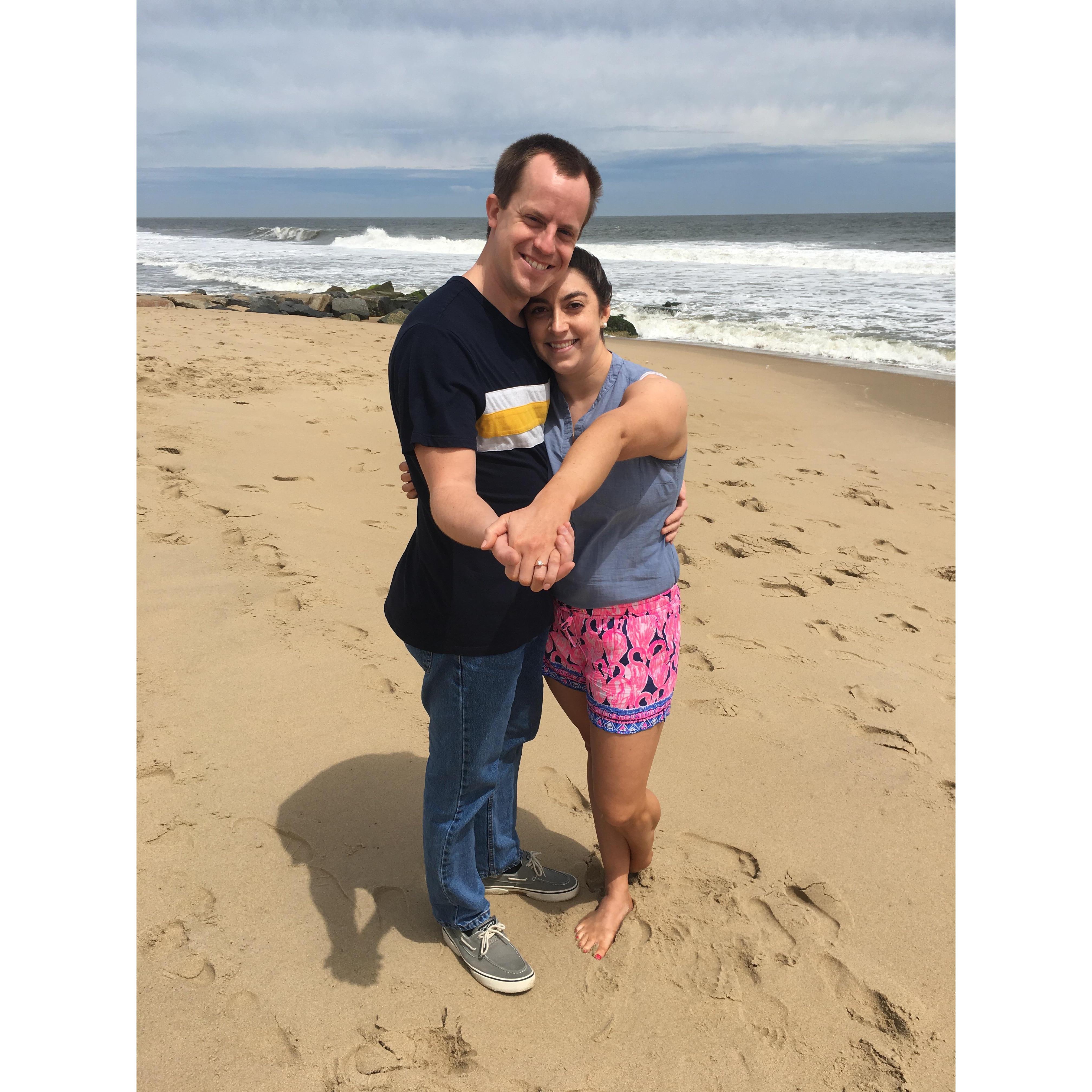 Our engagement day, 4/20/2019