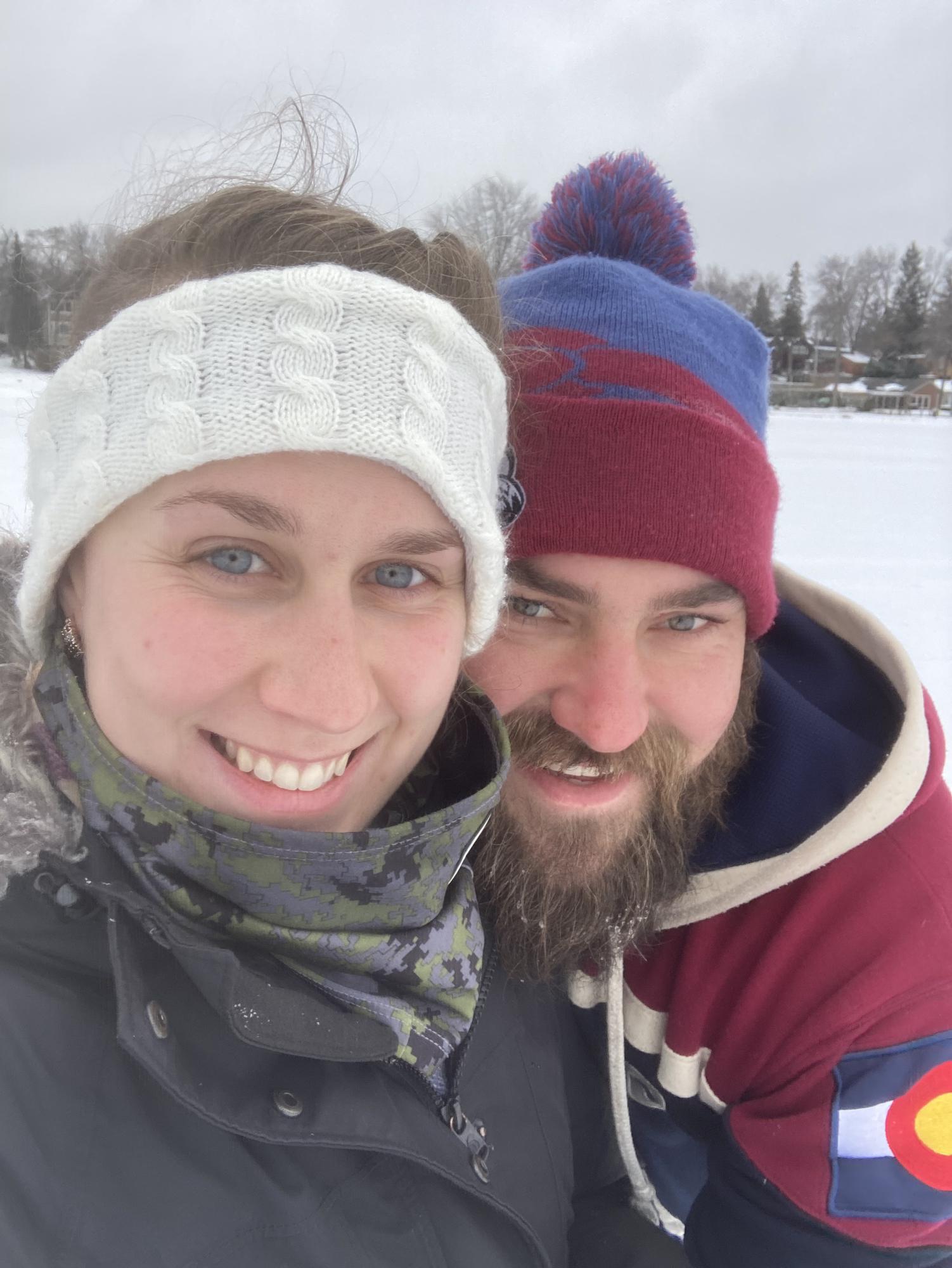Skating on the Lake - January 2021