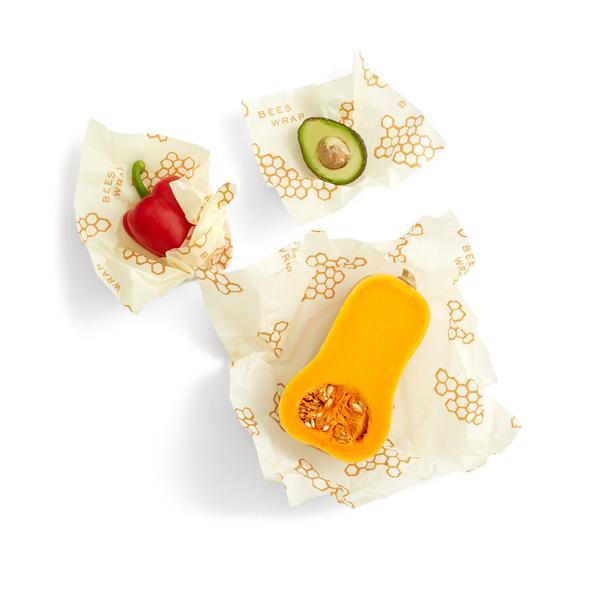 Sustainable Food Wraps, ASSORTED Set of 3 Sizes