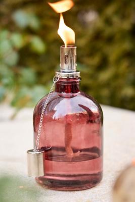 Outdoor Glass Oil Lantern