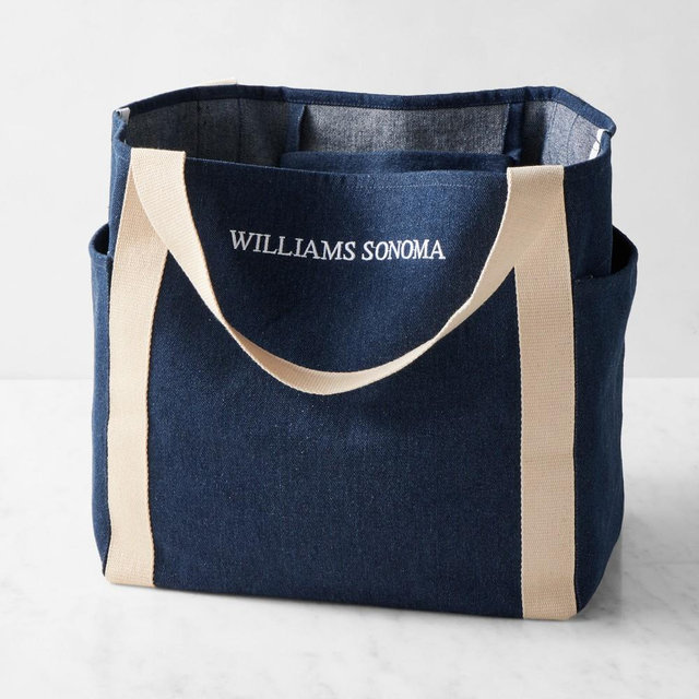 Williams Sonoma Tote Bag, Large, Denim