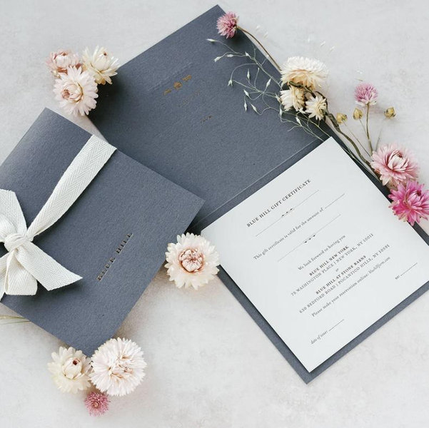 Blue Hill at Stone Barns Gift Certificates