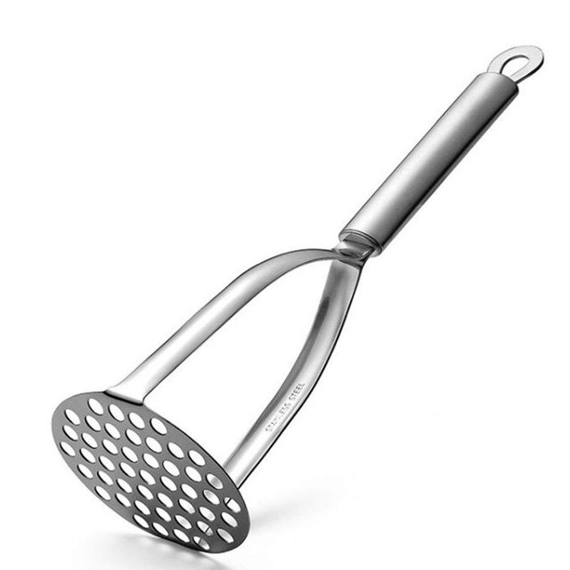 Potato Masher,Heavy Duty Stainless Steel kitchen Steel Potato Masher,Mashed Potatoes, Vegetables and Fruits.