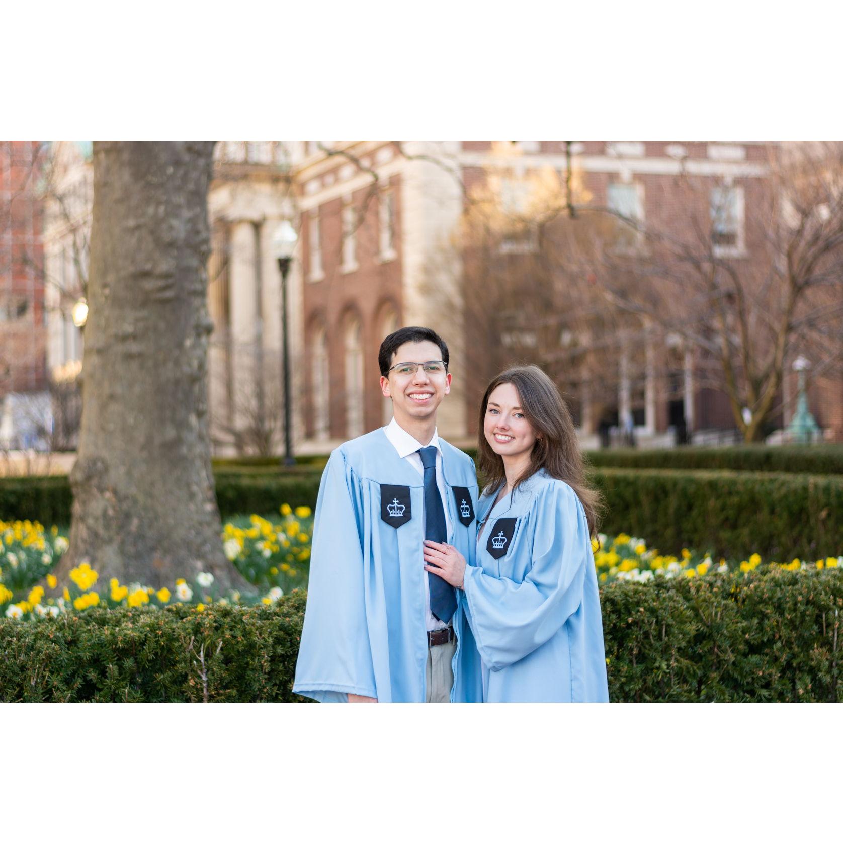 Our college graduation, 2021.