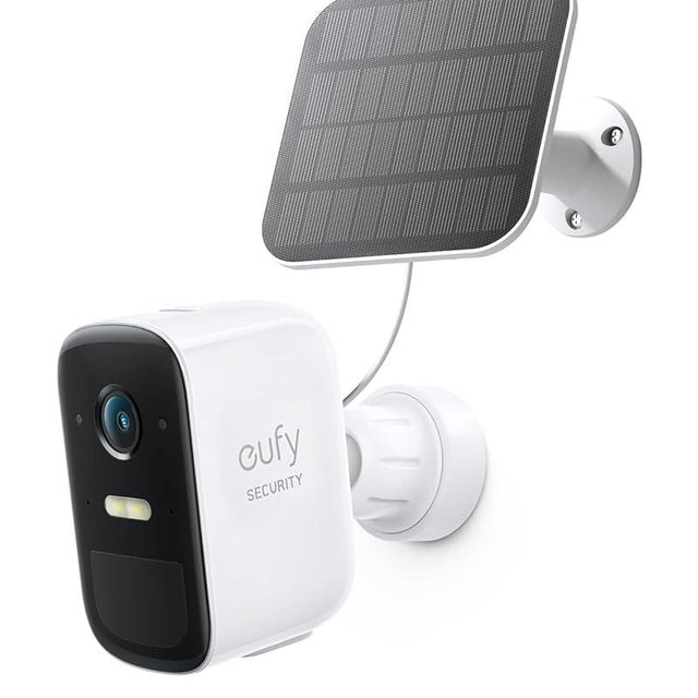 eufy Security eufyCam 2C add on Security Cameras Wireless Outdoor with Solar Panel 2W, Cameras for Home Security, Requires HomeBase 2, HomeKit Compatibility, No Monthly Fee, Motion Only Alert
