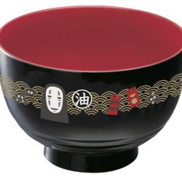 No Face Traditional Japanese Lacquer Ware Small Bowl