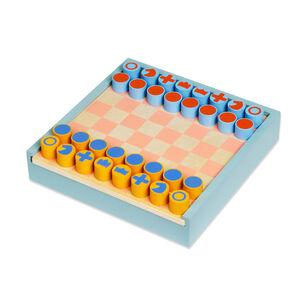 MoMA Design 2-in-1 Chess & Checkers Set