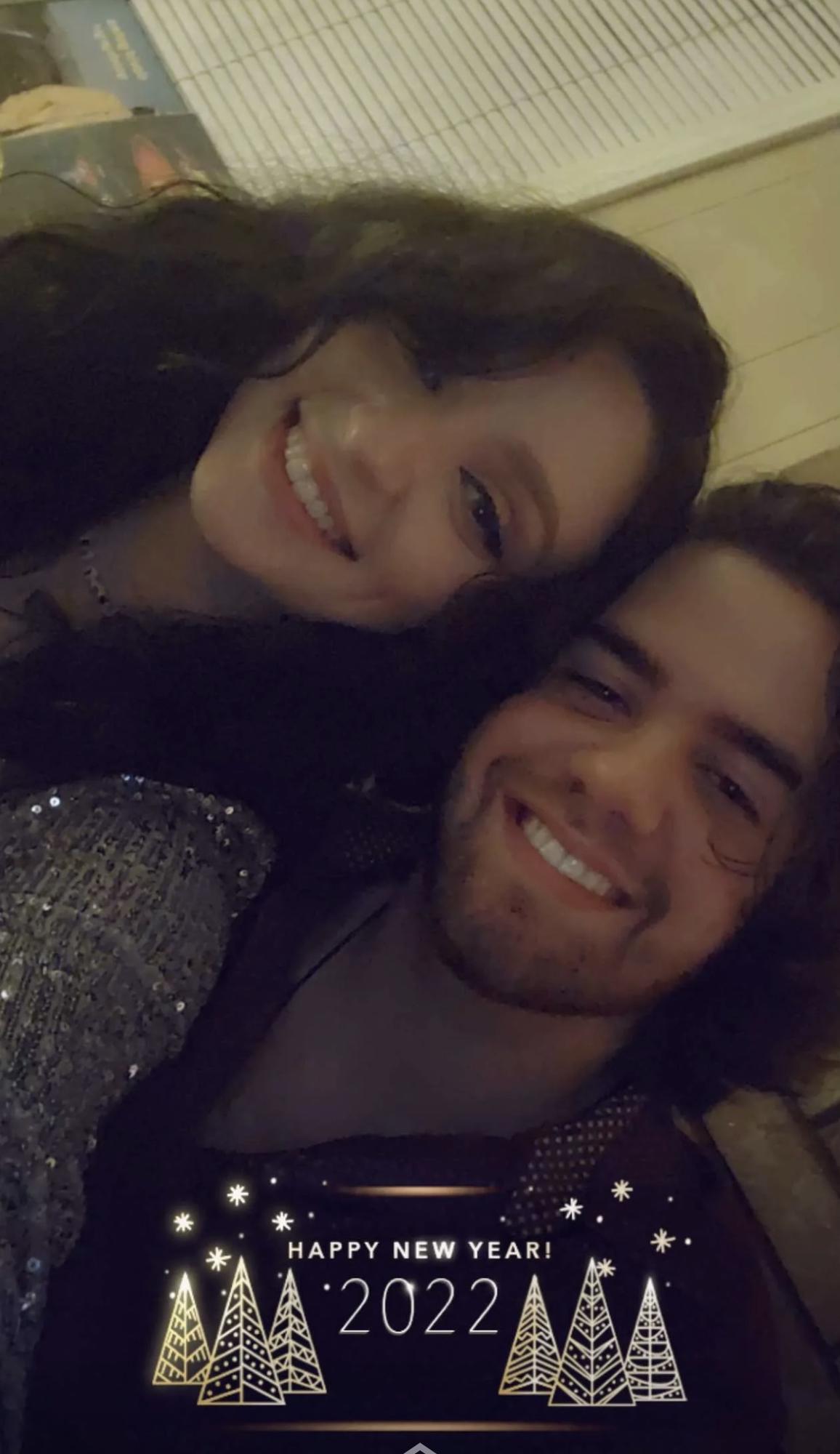 New Years party as a soon to be married couple!🍾