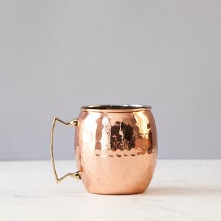 Hammered Moscow Mule Mug, Set of 2