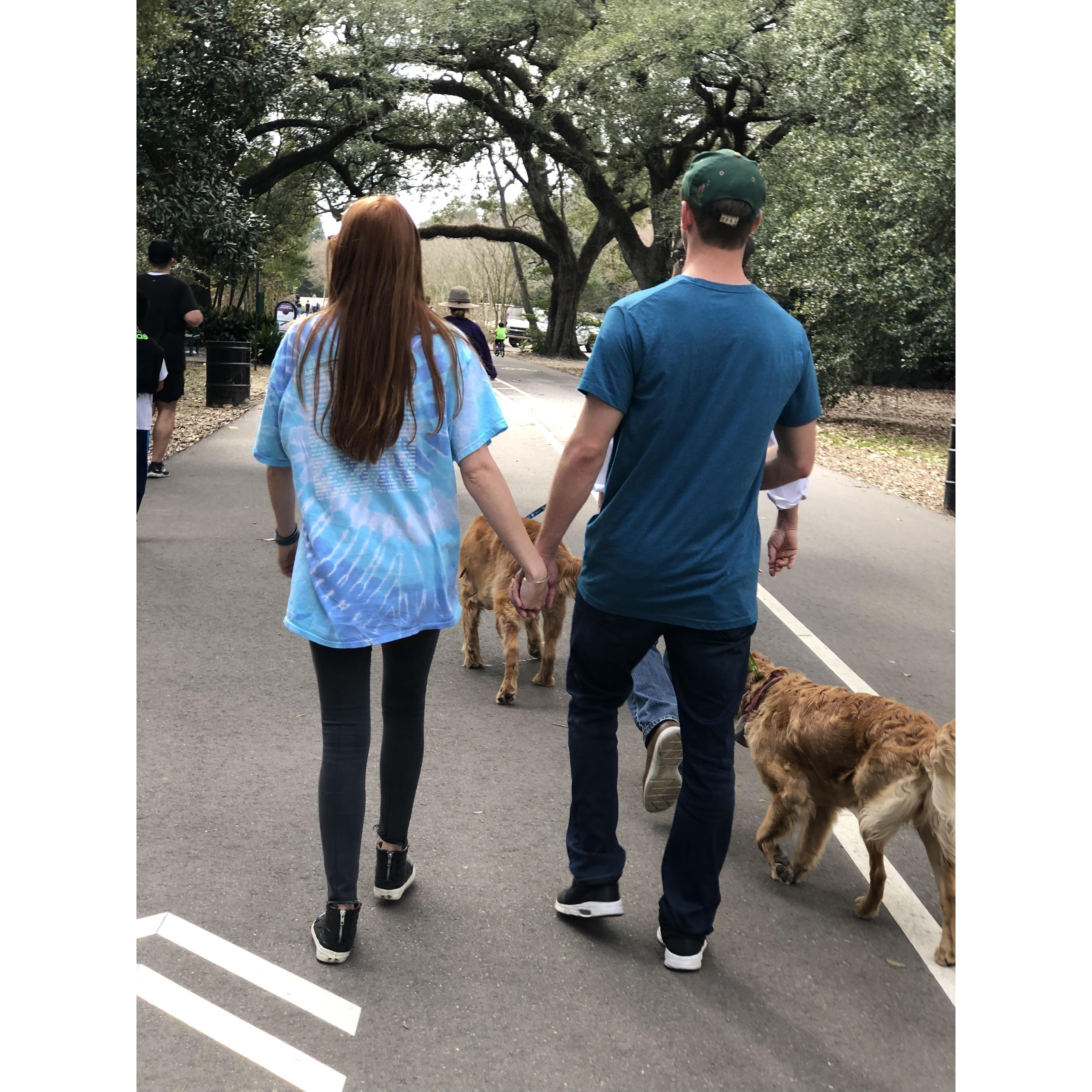 Life is a walk in the park