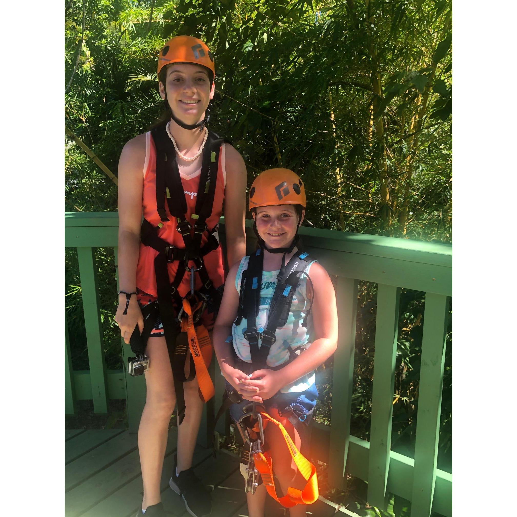 Ziplining in Hawaii