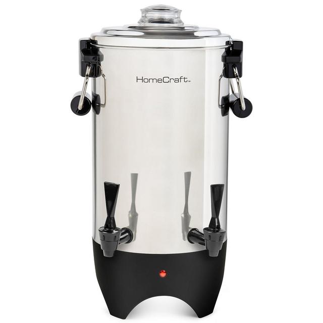 HomeCraft CUDS45SS Quick-Brewing Stainless Steel 1000-Watt Automatic 45-Cup Coffee Urn