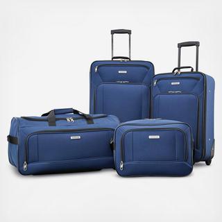 Fieldbrook XLT 4-Piece Luggage Set