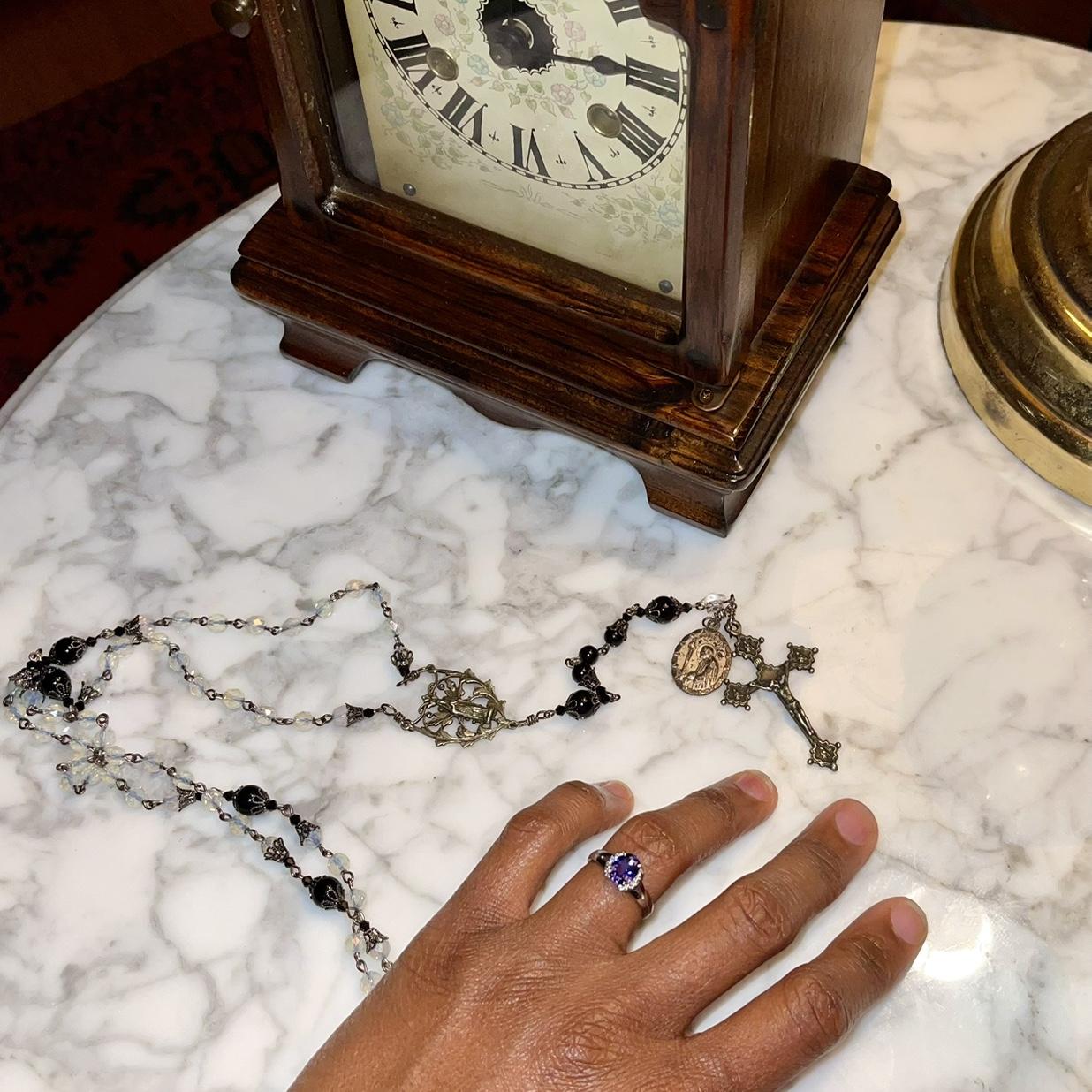 In the glow of a Tanzanian gem, Gary offered not just a ring but his heart for all time.