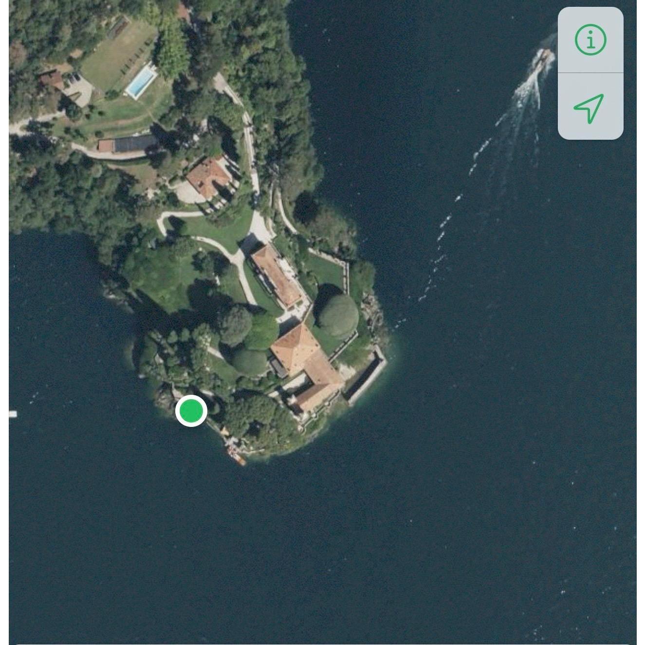 Engagement location: Villa del Balbianello