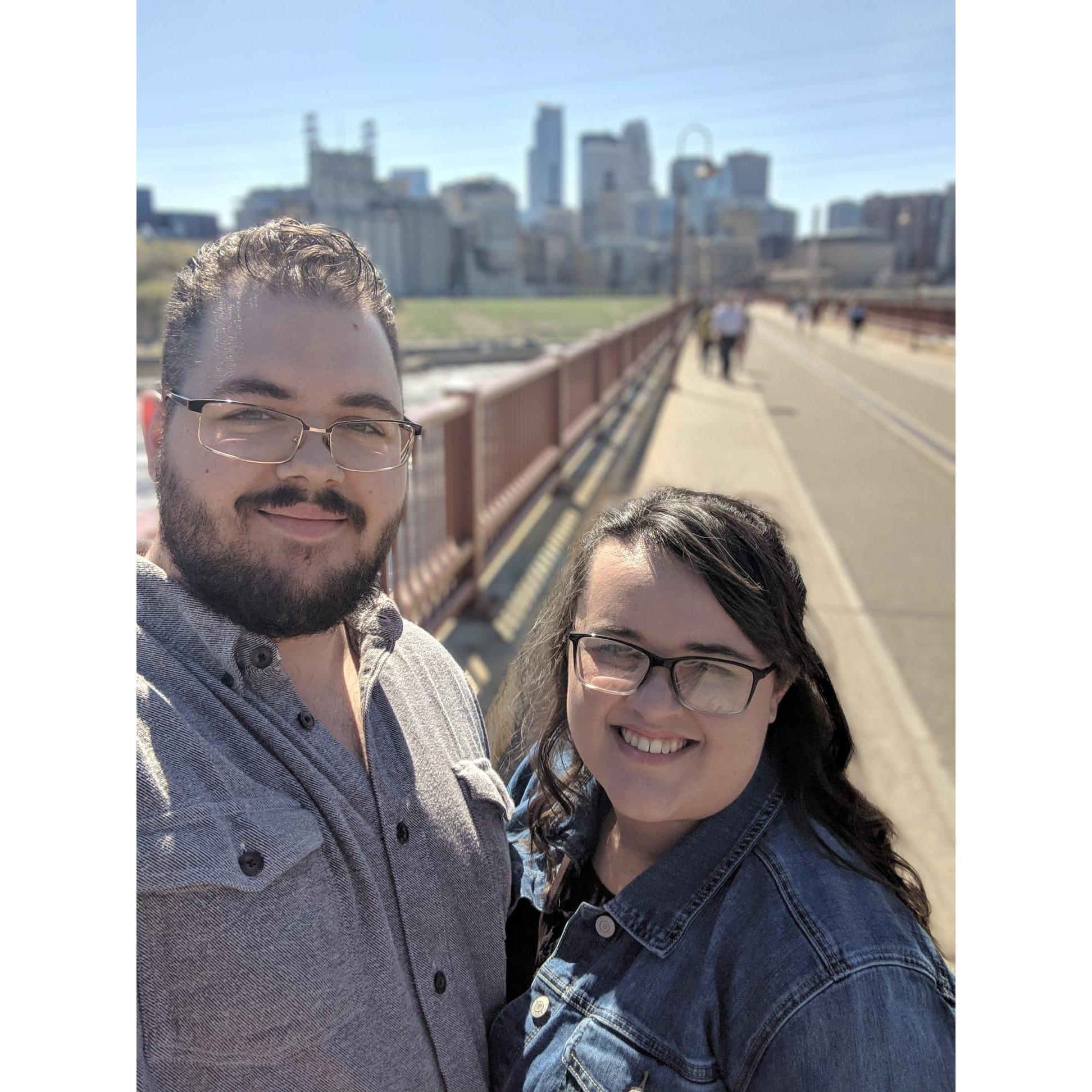 Garrett and Allie's graduation from med school! 2019.