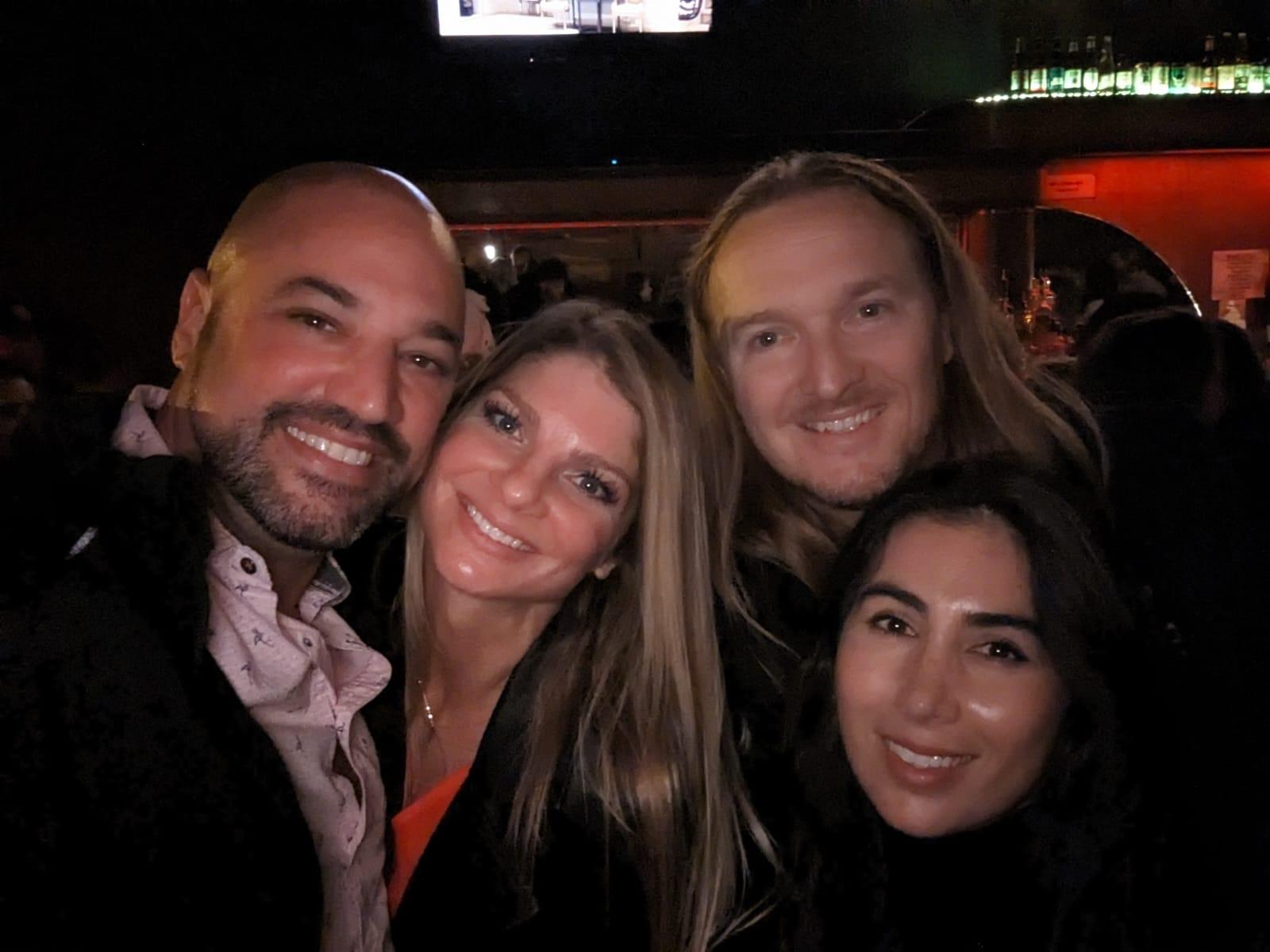 1st night out meeting friends