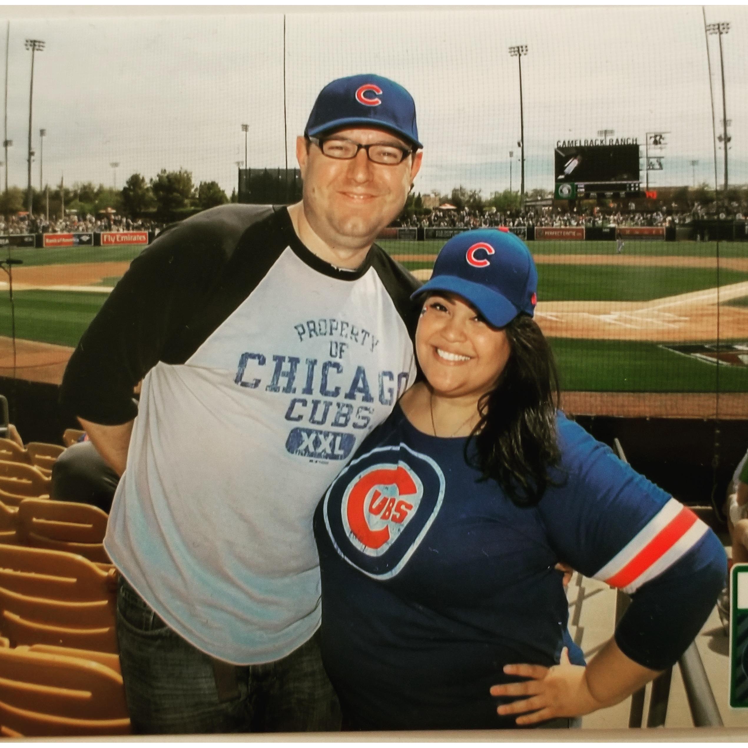 Our first spring training trip to Arizona ... a tradition we are sure to keep!
