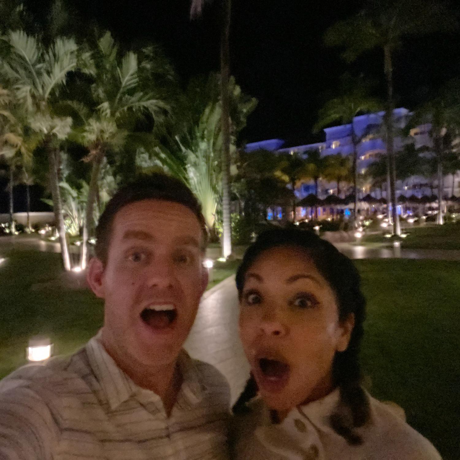 Covid on vacay b4 we knew it was with us
