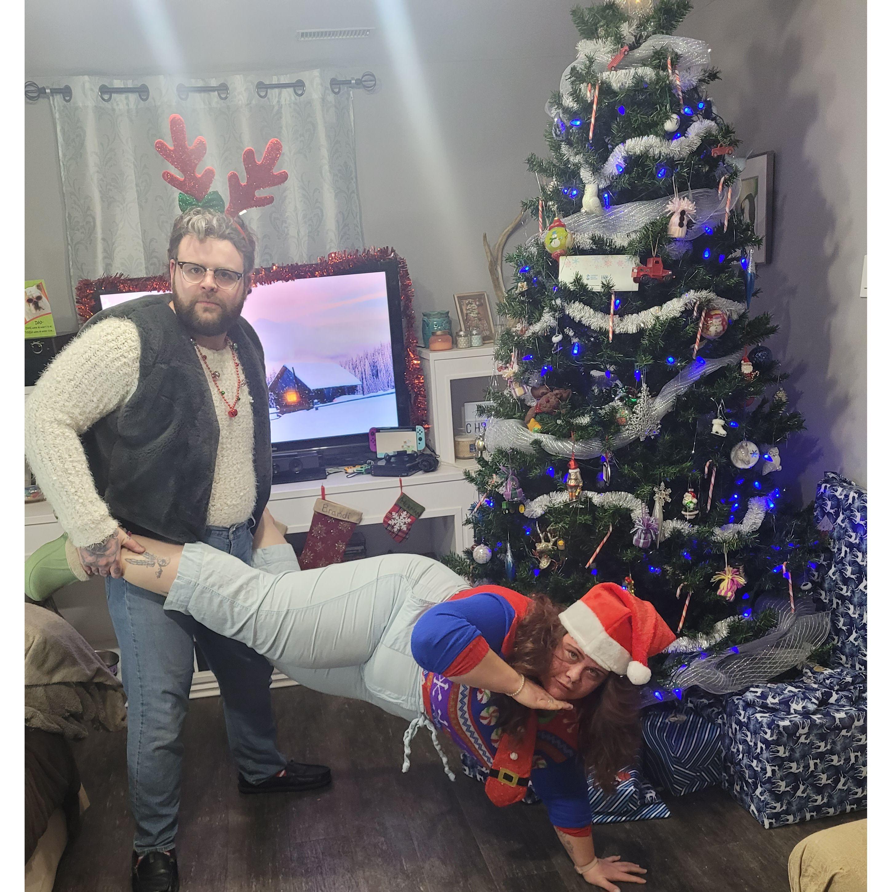 We take Christmas photos very seriously