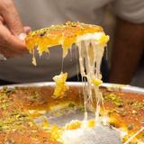 Kunafa in Downtown Amman @ Habibah Sweets