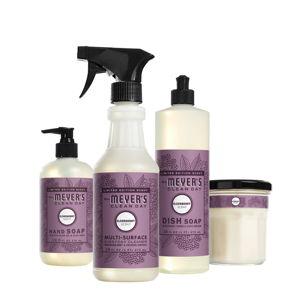 Mrs.Meyers Elderberry Cleaning Supplies Bundle